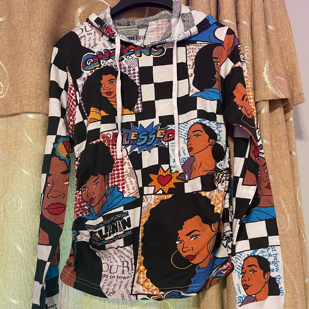 black girl magic graphic hoodie 💥